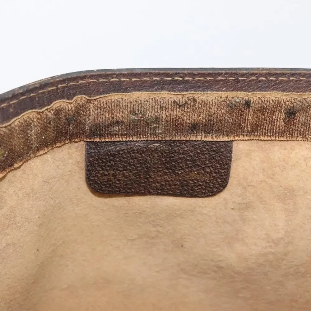 Gucci GG Supreme Web Clutch Bag Beige